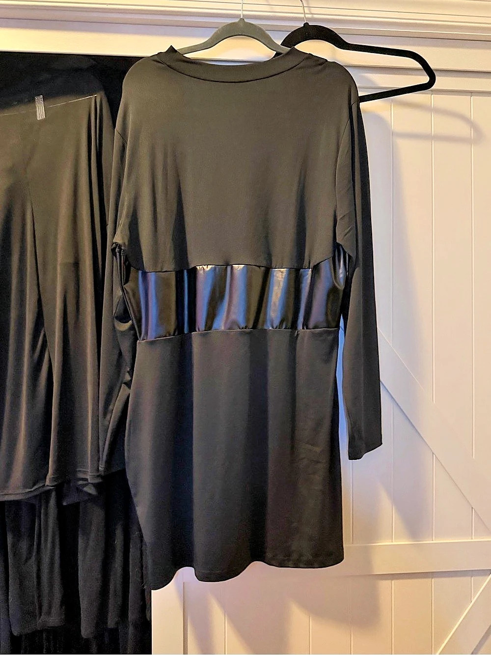 NEW SHEIN Black Mini Dress Size 3XL
